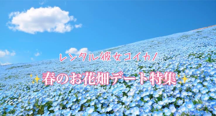 ✨桜だけじゃない！春のお花畑デート特集✨