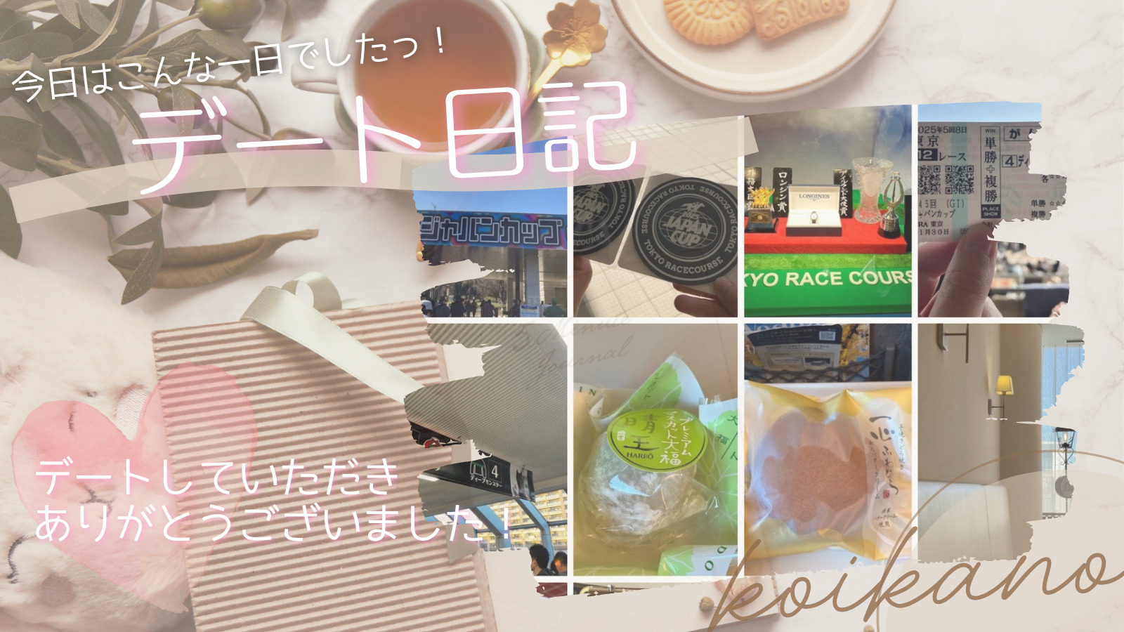 【新幹線で東京競馬場へ🚄ジャパンカップ観戦デート】